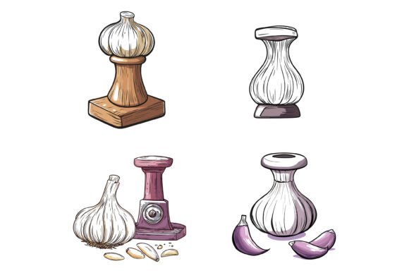Chopping Garlic: The AI EPS Collection That Cuts Through Creative Clutter