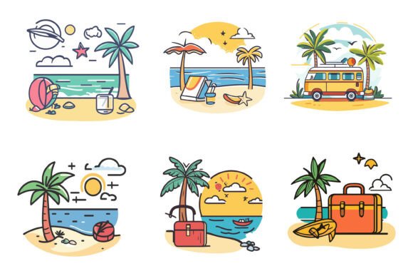 Crafting Visual Narratives: Why a Sea Beach Theme Resonates in Modern Design