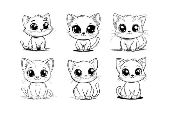 Enhancing Creative Projects with Cute Cat Illustrations