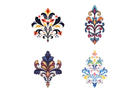 Floral Motif Set: A Modern Toolkit for Visual Expression