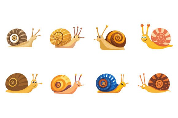 Unlock Your Design Potential: How the Snail AI EPS Illustration Set Elevates Your Creative Workflow